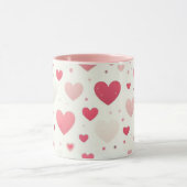 Das farbenfrohe Valentinstag Tasse (Zentrum)