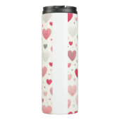 Das farbenfrohe Valentinstag Thermosbecher (Rückseite)