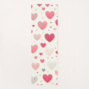 Das farbenfrohe Valentinstag Yogamatte