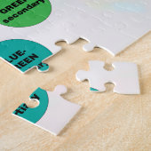 Das Farbrad-Puzzlespiel Puzzle (Seite)