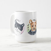 Das FarmTrio Kaffeetasse (Vorderseite Links)