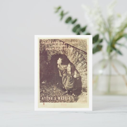 Das faschistische Aviation_Propaganda-Poster Postkarte (Stehend Vorderseite)