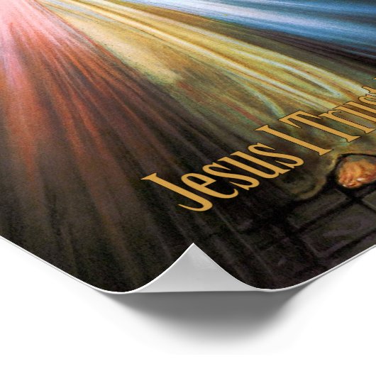 DAS FAST DER DIVINE MERCY POSTER (Ecke)