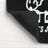 Das FAT des MUTTERSCHAFS NICHT, der GERECHTE Mousepad (Ecke)