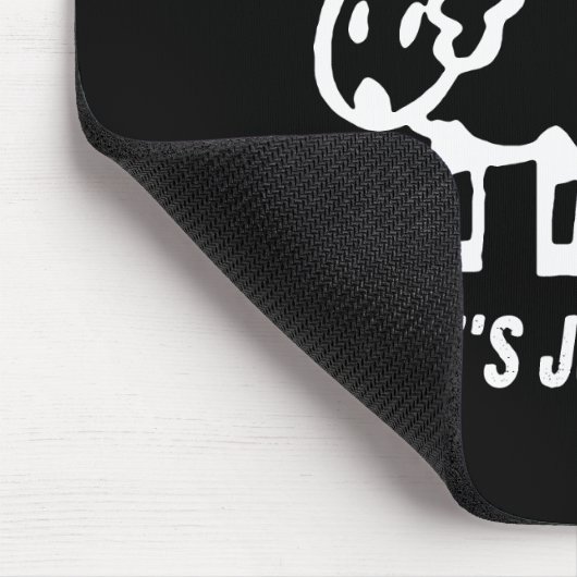 Das FAT des MUTTERSCHAFS NICHT, der GERECHTE Mousepad (Ecke)