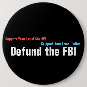 Das FBI entschärfen Button (Vorderseite)