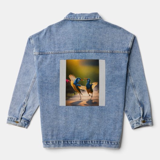 Das Feathered Waltz Jeansjacke (Rückseite)