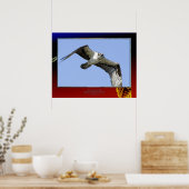 Das Feathery Eyeball Poster (Küche)