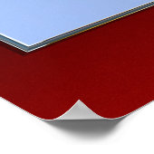 Das Feathery Eyeball Poster (Ecke)