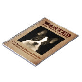 Das federnd Boston Terrier Notizblock (Linke Seite)