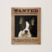 Das federnd Boston Terrier Puzzle (Vertikal)