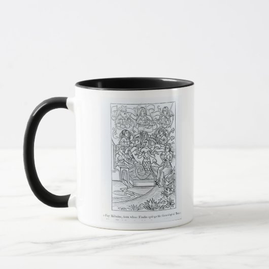 Das feenhafte Melusine Tasse (Links)