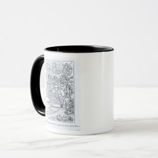 Das feenhafte Melusine Tasse (Vorderseite Links)