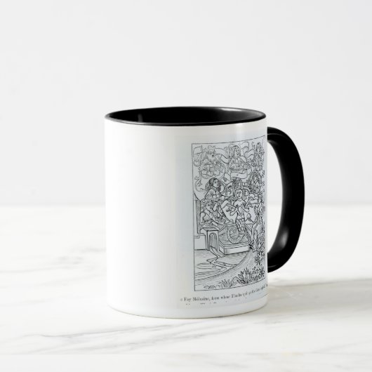 Das feenhafte Melusine Tasse (VorderseiteRechts)