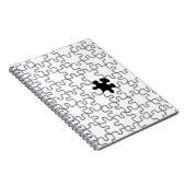 Das fehlende Puzzleteil-Muster Notizblock (Rechte Seite)