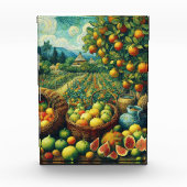 Das Feigenbaum-Heiligtum im Van-Gogh-Stil Fotoblock (Vorderseite)