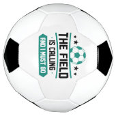 Das Feld ruft an und ich muss gehen Fußball (Gedreht)