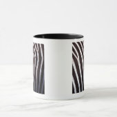das Fell des Zebras Tasse (Zentrum)