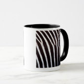 das Fell des Zebras Tasse (VorderseiteRechts)