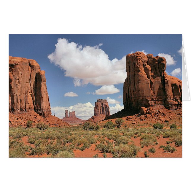 Das Fenster, das Monument Valley, ABER (Vorderseite (Horizontal))