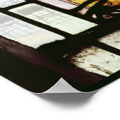 Das Fenster des Butchers Poster (Ecke)