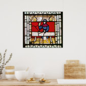 Das Fenster des Butchers Poster (Küche)