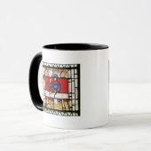 Das Fenster des Metzgers Tasse (Vorderseite Links)
