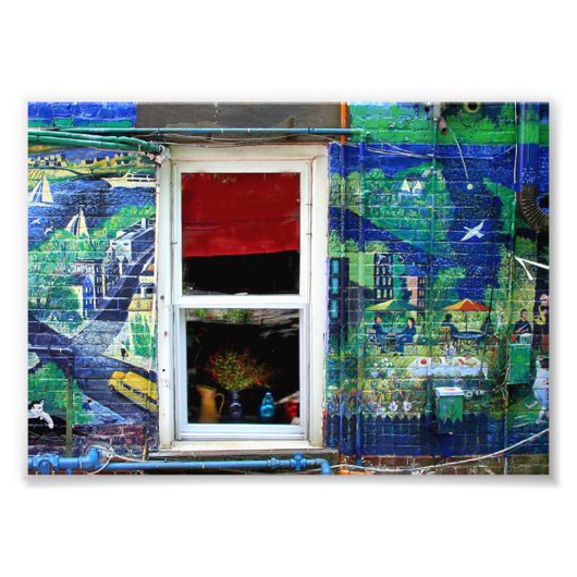 Das Fenster Fotodruck (Vorne)