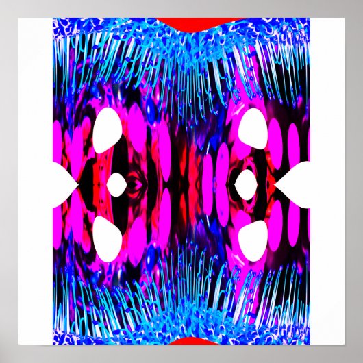 Das Fenster in die Zukunft der digitalen Kunst Poster (Vorne)