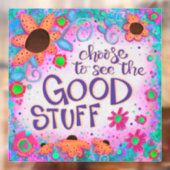 Das Fenster "Inspirivity" des guten Gewebes Fensteraufkleber (Blatt 2)