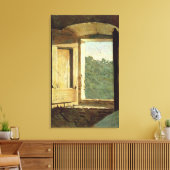 Das Fenster (Öl auf Leinwand) Leinwanddruck (Insitu (Wohnzimmer))