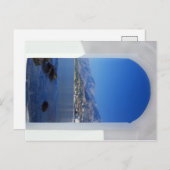 Das Fenster Postkarte (Vorne/Hinten)