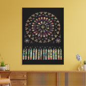 Das Fenster "Südseeschifffahrt" zeigt Christus in  Leinwanddruck (Insitu (Wohnzimmer))