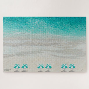 Das Ferien Beach Puzzle 20" x 30",1014 Stück