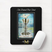 Das ferne Tarot-Deck-As des Cups-Monogramms Mousepad (Mit Mouse)