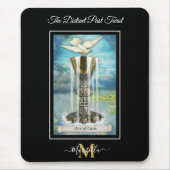 Das ferne Tarot-Deck-As des Cups-Monogramms Mousepad (Vorne)