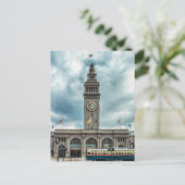 Das Ferry Building, San Francisco Postkarte (Stehend Vorderseite)