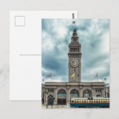 Das Ferry Building, San Francisco Postkarte (Vorne/Hinten)