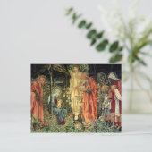 Das Fest der Drei Könige Feiertagspostkarte (Stehend Vorderseite)