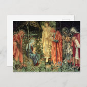 Das Fest der Drei Könige Feiertagspostkarte (Vorne/Hinten)