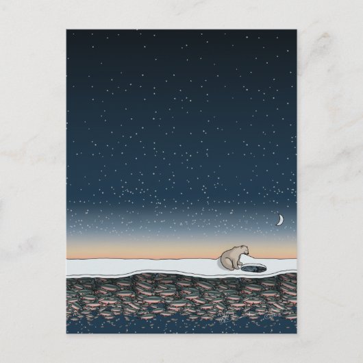 Das Fest der Fischer, Postkarte (Vorderseite)