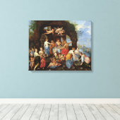 Das Fest der Götter Leinwanddruck (Insitu (Holzboden))