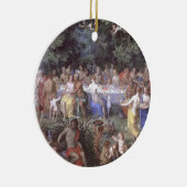 Das Fest der Götter (Öl auf Leinwand) Keramik Ornament (Rechts)