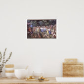 Das Fest der Götter (Öl auf Leinwand) Poster (Küche)