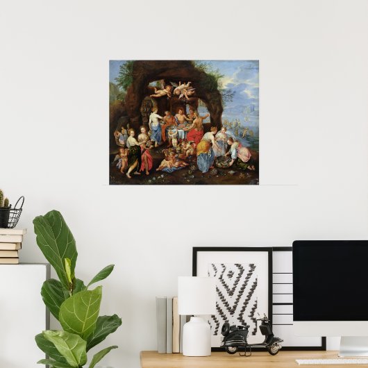 Das Fest der Götter Poster (Heimbüro)