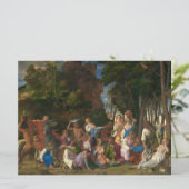 Das Fest der Götter (von Giovanni Bellini) Karte (Stehend Vorderseite)
