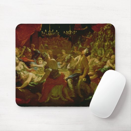 Das Fest des Belshazzars Mousepad (Mit Mouse)