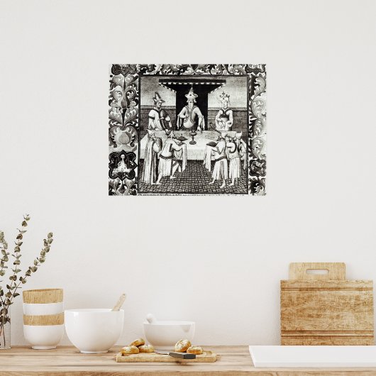 Das Fest des Großen Khans Poster (Küche)