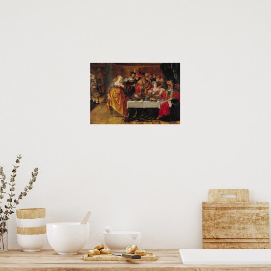 Das Fest des Herodes Poster (Küche)