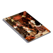 Das Fest des Nikolaus. Fine Art Gift Notebooks Notizblock (Rechte Seite)
